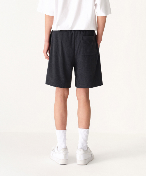 MUSINSA STANDARD（ムシンサスタンダード）の「テリークロスボクサーフィットショーツ[ネイビー]（その他パンツ・メンズ・その他・LARGE/X-LARGE/SMALL/MEDIUM/XX-LARGE）」の3枚目の写真