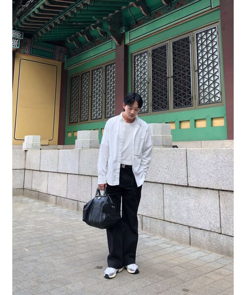 MUSINSA STANDARD（ムシンサスタンダード）の「[クールタンダード] ベーシッククルーネックTシャツ [ホワイト]（Tシャツ/カットソー・メンズ・その他・SMALL/MEDIUM/LARGE/X-LARGE/XX-LARGE/XXX-LARGE）」の12枚目の写真