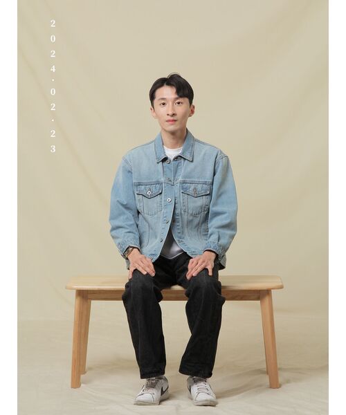 MUSINSA STANDARD（ムシンサスタンダード）の「[クールタンダード] ベーシッククルーネックTシャツ [ホワイト]（Tシャツ/カットソー・メンズ・その他・SMALL/MEDIUM/LARGE/X-LARGE/XX-LARGE/XXX-LARGE）」の14枚目の写真