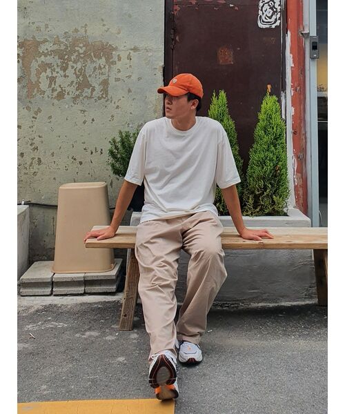 MUSINSA STANDARD（ムシンサスタンダード）の「[クールタンダード] ベーシッククルーネックTシャツ [ホワイト]（Tシャツ/カットソー・メンズ・その他・SMALL/MEDIUM/LARGE/X-LARGE/XX-LARGE/XXX-LARGE）」の19枚目の写真