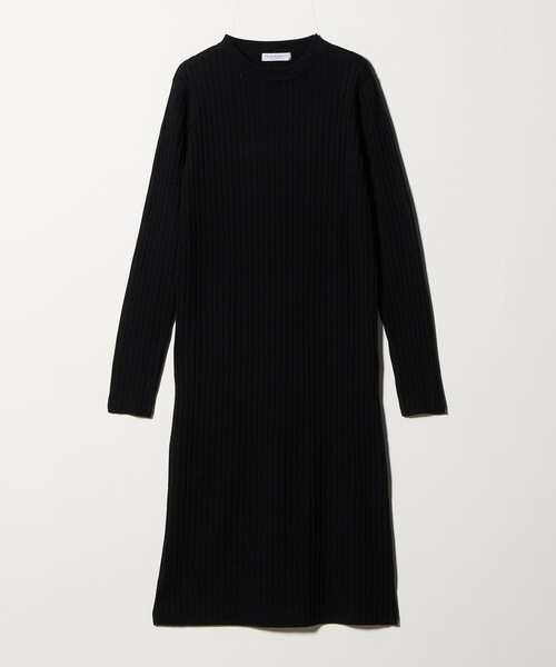 A DAY IN THE LIFE UNITED ARROWS(アデイインザライフユナイテッドアローズ)の「Vネックベスト+リブワンピース <A DAY IN THE LIFE>(ワンピース・レディース・ライトグレー/ネイビー/ベージュ/ブラック・FREE)」の21枚目の写真
