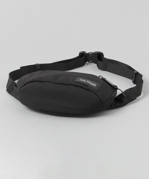 JEANASIS（ジーナシス）の「【Les Fleurs】ナイロンウエストポーチ/614410（ボディバッグ/ウエストポーチ・レディース・ブラック/パープル・FREE）」の5枚目の写真