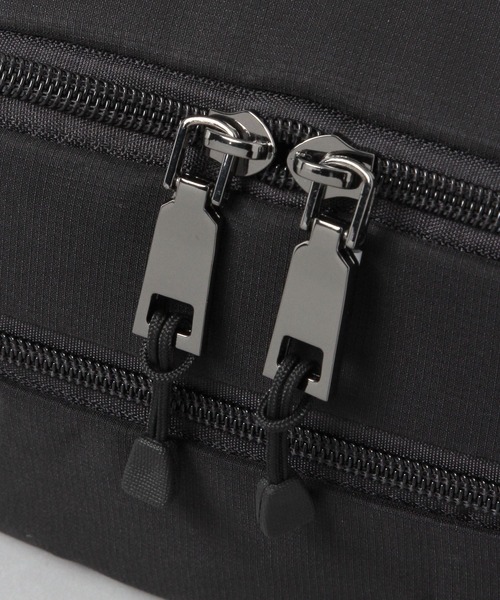 JEANASIS（ジーナシス）の「【Les Fleurs】ナイロンウエストポーチ/614410（ボディバッグ/ウエストポーチ・レディース・ブラック/パープル・FREE）」の6枚目の写真