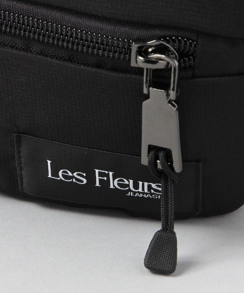 JEANASIS（ジーナシス）の「【Les Fleurs】ナイロンウエストポーチ/614410（ボディバッグ/ウエストポーチ・レディース・ブラック/パープル・FREE）」の7枚目の写真
