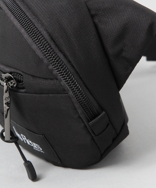 JEANASIS（ジーナシス）の「【Les Fleurs】ナイロンウエストポーチ/614410（ボディバッグ/ウエストポーチ・レディース・ブラック/パープル・FREE）」の8枚目の写真