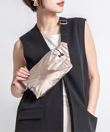 Jack Gomme（ジャックゴム）の「【JACK GOMME】ナイロン ボディバッグ ウェストポーチ ウェストバッグBLOOM Sac banane（ボディバッグ/ウエストポーチ）」