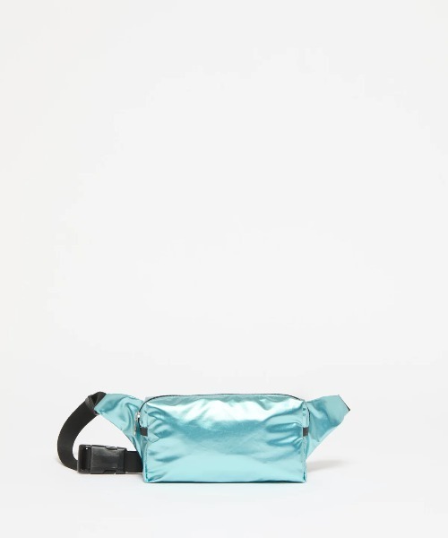 Jack Gomme（ジャックゴム）の「【JACK GOMME】ナイロン ボディバッグ ウェストポーチ ウェストバッグBLOOM Sac banane（ボディバッグ/ウエストポーチ・レディース・シルバー/モカ/ライトブルー/ブラック/カーキ/シャンパン/レッド・FREE）」の18枚目の写真