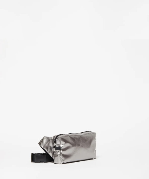 Jack Gomme（ジャックゴム）の「【JACK GOMME】ナイロン ボディバッグ ウェストポーチ ウェストバッグBLOOM Sac banane（ボディバッグ/ウエストポーチ・レディース・シルバー/モカ/ライトブルー/ブラック/カーキ/シャンパン/レッド・FREE）」の21枚目の写真