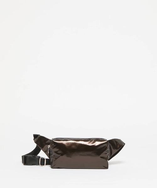 Jack Gomme（ジャックゴム）の「【JACK GOMME】ナイロン ボディバッグ ウェストポーチ ウェストバッグBLOOM Sac banane（ボディバッグ/ウエストポーチ・レディース・シルバー/モカ/ライトブルー/ブラック/カーキ/シャンパン/レッド・FREE）」の14枚目の写真