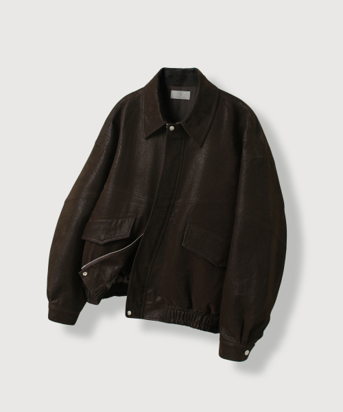 MOOD INSIDE(ムードインサイド)の「ステッチフェイクスエードジャケット_Brown(その他アウター・メンズ・ブラウン・X-LARGE/MEDIUM/LARGE)」の1枚目の写真