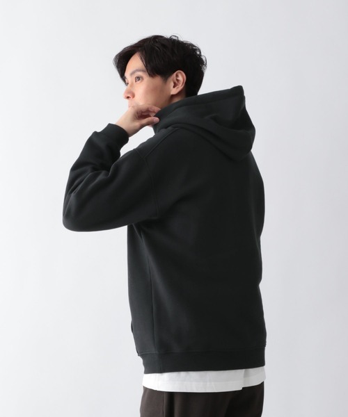 GLOBAL WORK（グローバルワーク）の「ソフトタッチスウェット/裏起毛/パーカー/606346（パーカー・メンズ・ブルー/ブラック/グレー・SMALL/MEDIUM/LARGE/X-LARGE）」の10枚目の写真