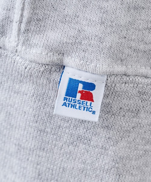 Russell Athletic（ラッセルアスレティック）の「【Russell Athletic】Dri-Power Fleece Pullover Hood プルオーバースウェットパーカー フーディー 裏起毛 オーバーサイズ 695HBM1 UNTR（パーカー・メンズ・ダークグレー/ホワイト/アッシュ/グレー/ブラック・S/M/L/XL）」の17枚目の写真