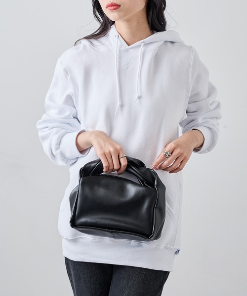 Russell Athletic（ラッセルアスレティック）の「【Russell Athletic】Dri-Power Fleece Pullover Hood プルオーバースウェットパーカー フーディー 裏起毛 オーバーサイズ 695HBM1 UNTR（パーカー・メンズ・ダークグレー/ホワイト/アッシュ/グレー/ブラック・S/M/L/XL）」の21枚目の写真