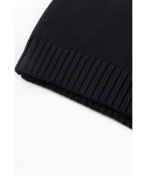 WOKE EDGE（ウォークエッジ）の「ニット｜Selena Knit｜WOKE EDGE（ニット/セーター・メンズ・ブラック・SMALL/MEDIUM/LARGE/X-LARGE）」の6枚目の写真