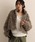 ElegChic�i�G���O�V�b�N�j�́u�J���K�������� �t�F�C�N�t�@�[ �W���P�b�g �i���b�Y�R�[�g�j�v�b�L������