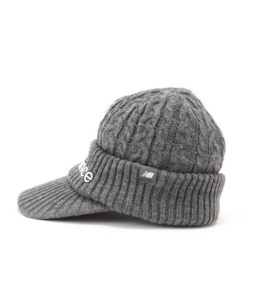 New Balance Golf(ニューバランスゴルフ)の「【new balance golf】ブリムビーニー (UNISEX)(ニットキャップ/ビーニー・レディース・ブラック/ダークインディゴブルー/グレー系その他4/ホワイト・FREE)」の14枚目の写真