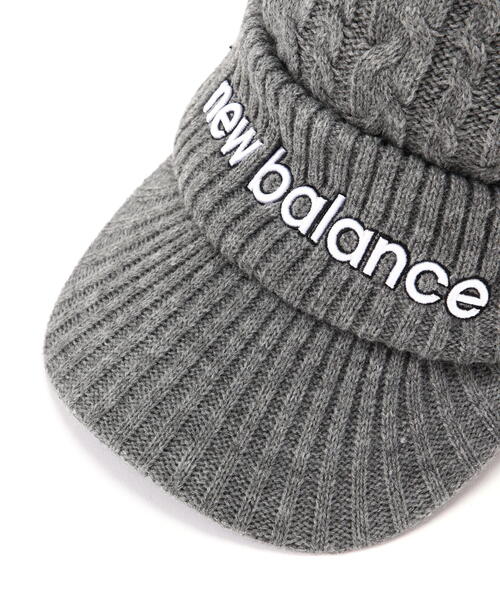 New Balance Golf(ニューバランスゴルフ)の「【new balance golf】ブリムビーニー (UNISEX)(ニットキャップ/ビーニー・レディース・ブラック/ダークインディゴブルー/グレー系その他4/ホワイト・FREE)」の16枚目の写真