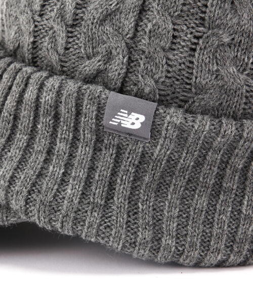 New Balance Golf(ニューバランスゴルフ)の「【new balance golf】ブリムビーニー (UNISEX)(ニットキャップ/ビーニー・レディース・ブラック/ダークインディゴブルー/グレー系その他4/ホワイト・FREE)」の17枚目の写真
