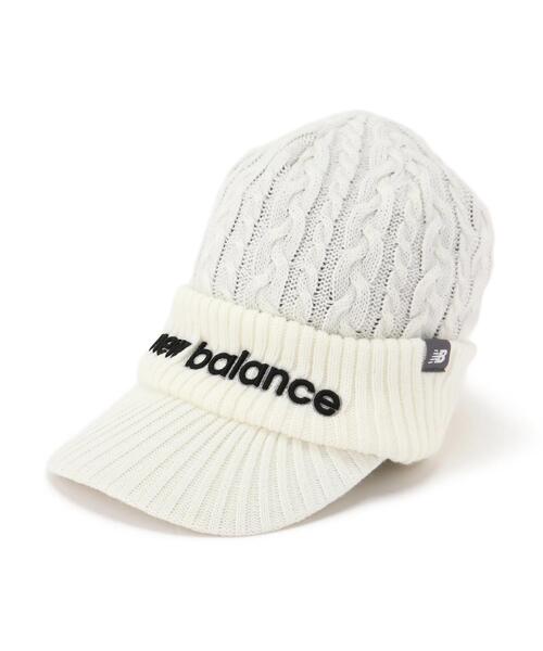 New Balance Golf(ニューバランスゴルフ)の「【new balance golf】ブリムビーニー (UNISEX)(ニットキャップ/ビーニー・レディース・ブラック/ダークインディゴブルー/グレー系その他4/ホワイト・FREE)」の21枚目の写真