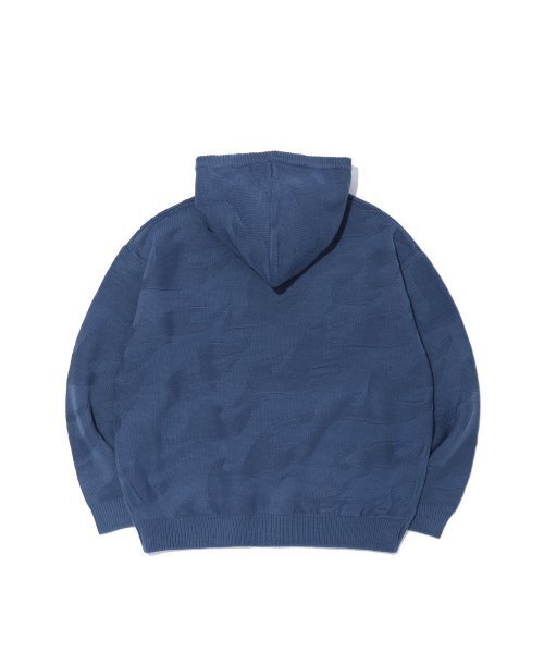 CRITIC（クリティック）の「FLAME HOOD KNIT BLUE（ニット/セーター・レディース・その他・LARGE/MEDIUM/X-LARGE）」の5枚目の写真