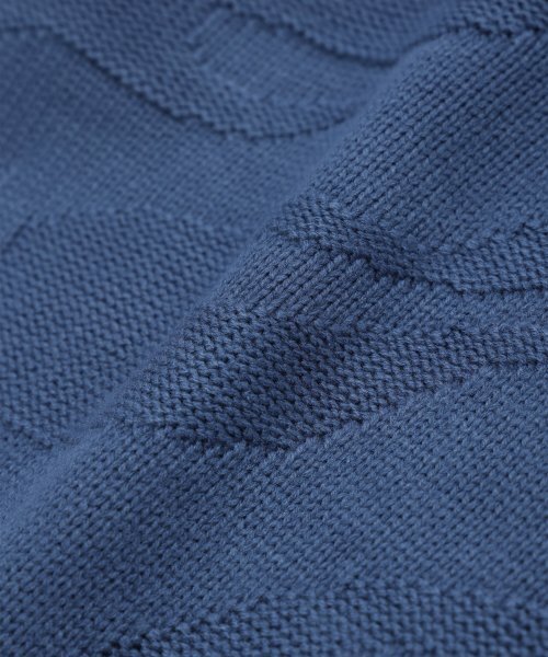CRITIC（クリティック）の「FLAME HOOD KNIT BLUE（ニット/セーター・レディース・その他・LARGE/MEDIUM/X-LARGE）」の4枚目の写真