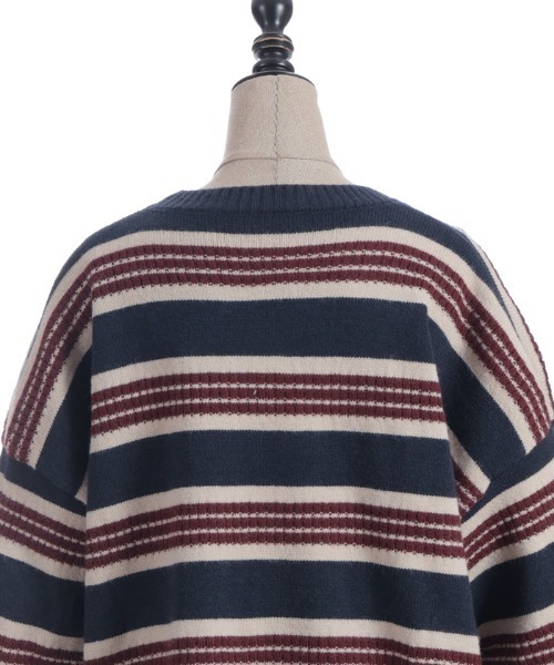 axes femme（アクシーズファム）の「ボーダーニット（ニット/セーター・レディース・ブラック/ネイビー・FREE）」の12枚目の写真