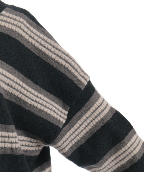 axes femme（アクシーズファム）の「ボーダーニット（ニット/セーター・レディース・ブラック/ネイビー・FREE）」の20枚目の写真
