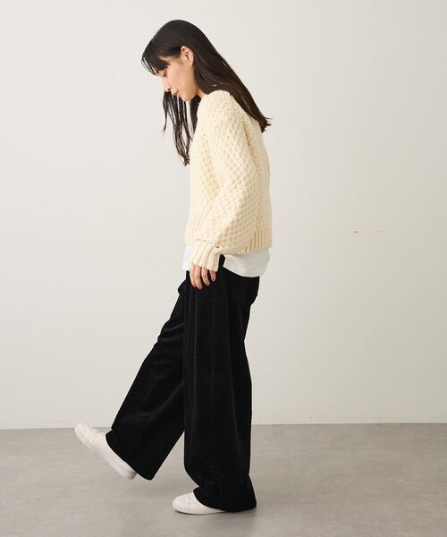 CRAFT STANDARD BOUTIQUE（クラフトスタンダードブティック）の「コーデュロイコクーンパンツ（その他パンツ・レディース・ブラウン/ブラック・M/L）」の20枚目の写真