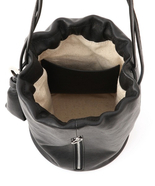 ADAM ET ROPE'（アダムエロペ）の「【PFT】Drawstring Bag（ショルダーバッグ・レディース・ブラック/ブラウン・FREE）」の22枚目の写真