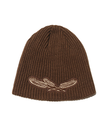 OGARP（オガープ）の「Arrow Applique Beanie Brown（ニットキャップ/ビーニー）」
