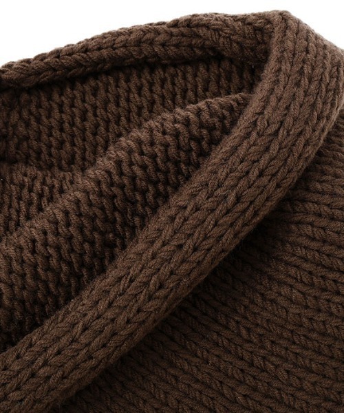 MiraraETRETOKYO バルキーヤーンハンドニットストール バルキーヤーンハンドニットストール ETRE TOKYO ストール マフラー