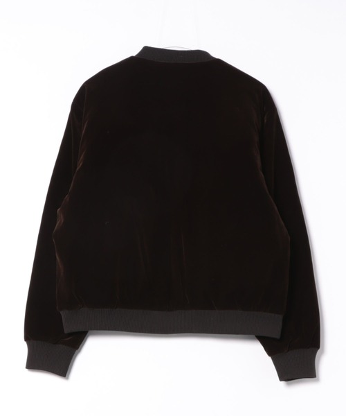 SOTT（ソット）の「ベロア 中綿ブルゾン（ブルゾン・レディース・ブラック/ブラウン・FREE）」の15枚目の写真