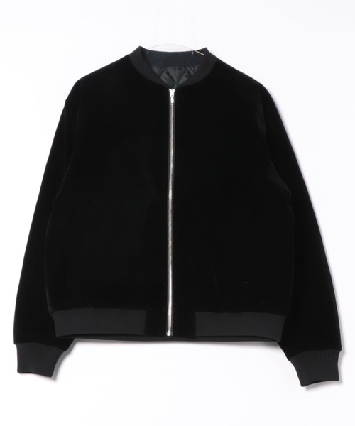 SOTT（ソット）の「ベロア 中綿ブルゾン（ブルゾン・レディース・ブラック/ブラウン・FREE）」の16枚目の写真