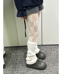 HETIT（ヘティ）の「ギャルルーズレッグウォーマー（アイボリー）（レッグウォーマー・レディース）」