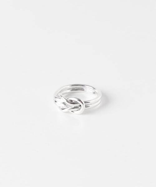 XOLO(ショロ)の「XOLO KNOT RING(リング・メンズ・シルバー・LARGE)」の2枚目の写真