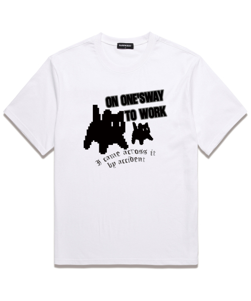 VANNWORKS(バンワークス)の「Way to Work 半袖Tシャツ (VS0128) ホワイト(Tシャツ/カットソー・レディース・その他・SMALL/LARGE/X-LARGE/XX-LARGE/MEDIUM)」の1枚目の写真