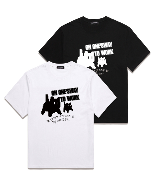 VANNWORKS(バンワークス)の「Way to Work 半袖Tシャツ (VS0128) ホワイト(Tシャツ/カットソー・レディース・その他・SMALL/LARGE/X-LARGE/XX-LARGE/MEDIUM)」の3枚目の写真