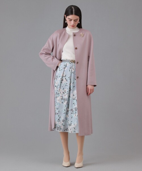 ANAYI（アナイ）の「フルニードルギャザースリーブ プルオーバー（ニット/セーター・レディース・ブラック/ピンク/トップグレー/オフホワイト・38/36）」の7枚目の写真