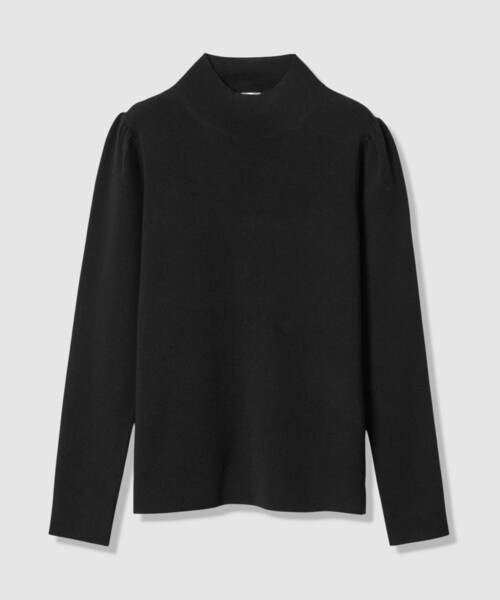 ANAYI（アナイ）の「フルニードルギャザースリーブ プルオーバー（ニット/セーター・レディース・ブラック/ピンク/トップグレー/オフホワイト・38/36）」の17枚目の写真