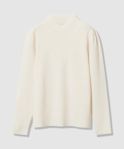 ANAYI（アナイ）の「フルニードルギャザースリーブ プルオーバー（ニット/セーター・レディース・ブラック/ピンク/トップグレー/オフホワイト・38/36）」の18枚目の写真