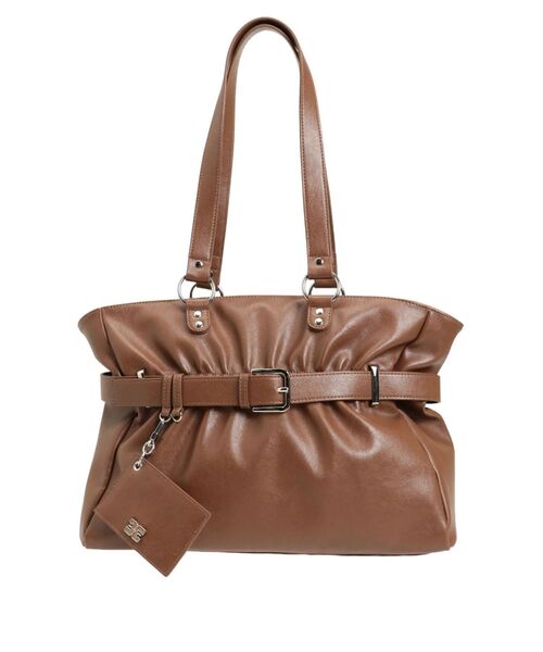 EMODA（エモダ）の「ベルトギャザートートバッグ（トートバッグ・レディース・ブラック/ブラウン・FREE）」の15枚目の写真
