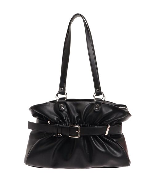 EMODA（エモダ）の「ベルトギャザートートバッグ（トートバッグ・レディース・ブラック/ブラウン・FREE）」の12枚目の写真