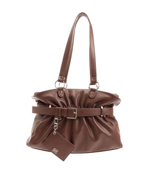 EMODA（エモダ）の「ベルトギャザートートバッグ（トートバッグ・レディース・ブラック/ブラウン・FREE）」の13枚目の写真
