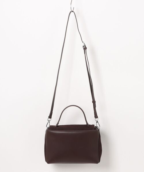 NiiNa(ニーナ)の「【 NiiNa / ニーナ 】高品質スエード×レザー2WAYミニショルダーバッグ(ショルダーバッグ・レディース・レッド/グレイッシュベージュ/ブラック/ブラウン/ダークブラウン・FREE)」の16枚目の写真