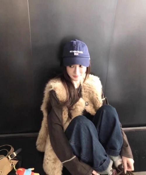 もこもこ フェイクファー ベスト