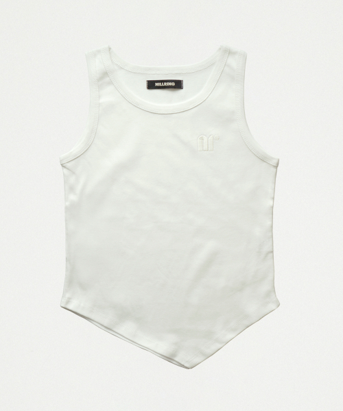 NILLRING(ニルリン)の「T22.00 Sleeveless Logo T-shirt _ White Logo(Tシャツ/カットソー・レディース・その他・FREE)」の2枚目の写真