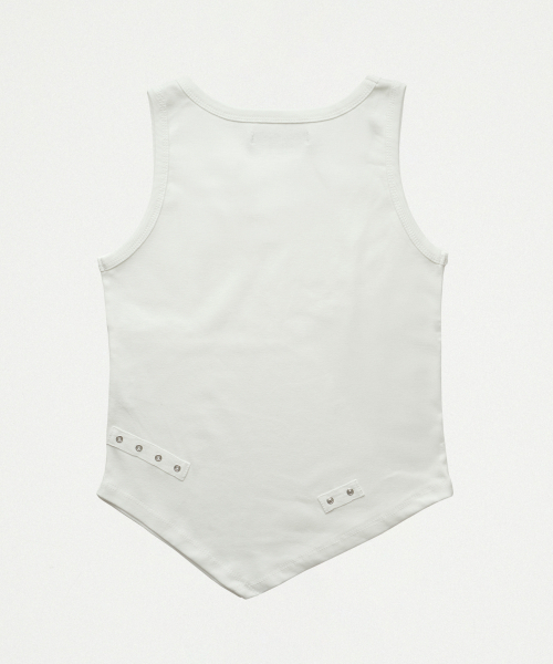NILLRING(ニルリン)の「T22.00 Sleeveless Logo T-shirt _ White Logo(Tシャツ/カットソー・レディース・その他・FREE)」の3枚目の写真