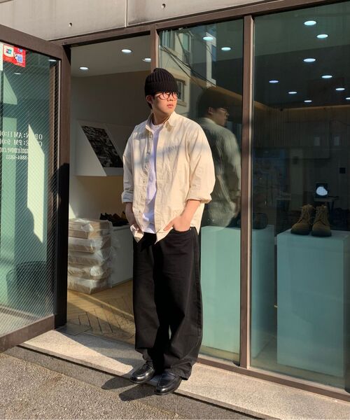 DWSE(ディーダブリューエスイー)の「バルーンフィットデニムワイドパンツ(ブラック)(デニムパンツ・メンズ・その他・SMALL/MEDIUM/LARGE/X-LARGE)」の8枚目の写真