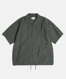 ESPIONAGE | Washed CN S/S Outer Shirt Oxid Green(シャツ/ブラウス)