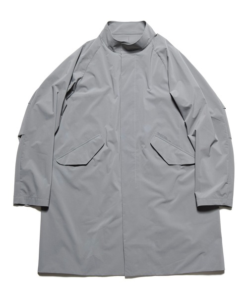 SOPHNET.（ソフネット）の「EX. EDUVACATION COAT（ステンカラーコート・メンズ・ブラック/グレー・2/3/1/4/5）」の2枚目の写真
